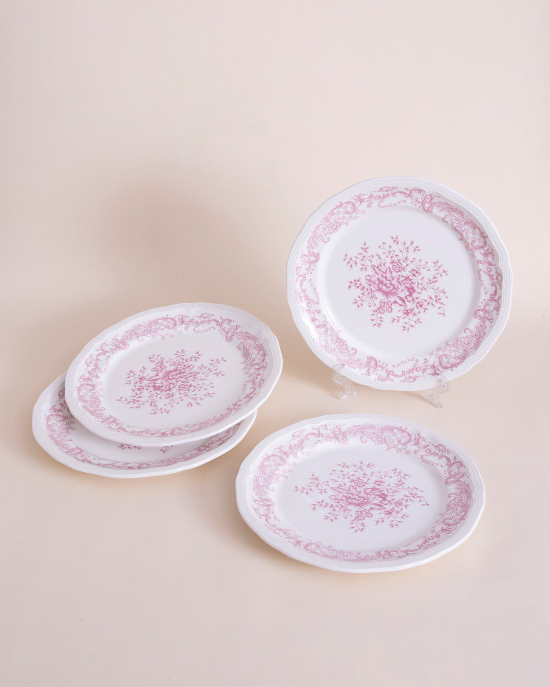 Pink Willow Dinner Plate 
