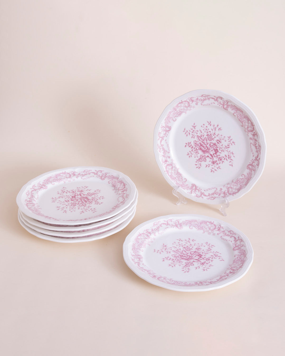 Pink Willow Dinner Plate 