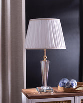 Luxos Crystal Glass Table Lamp