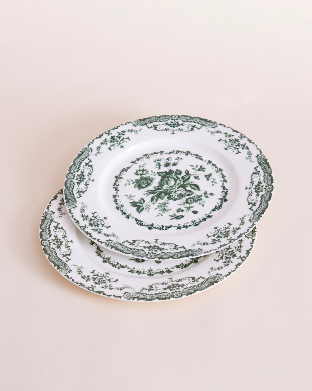 Vintage Rose Charm Dinner Plate 