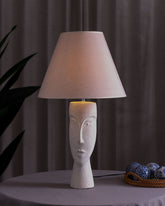 Artistic Illumination: Human Face Table Lamp - The Decor Kart 