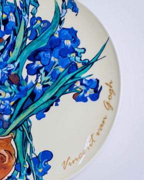 'Irises' Vincent Van Gogh Painting Wall Plate