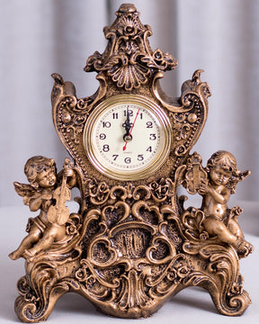 Regal Vintage Mantle Clock - The Decor Kart 