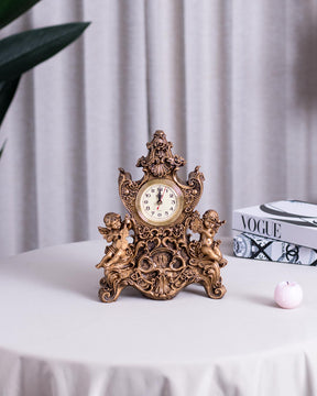 Regal Vintage Mantle Clock - The Decor Kart 