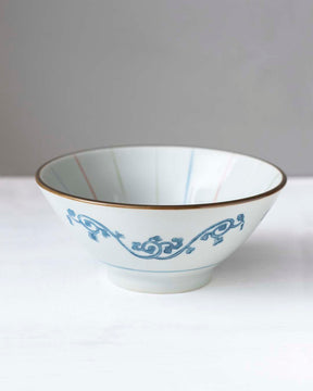 Blossom Stripe Katoris - Set of 4 - The Decor Kart 