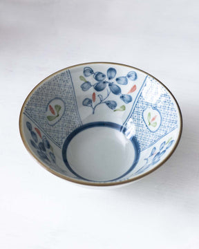 Blossom Stripe Katoris - Set of 4 - The Decor Kart 