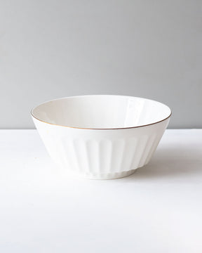 Scallops Symphony Serving Bowl - The Decor Kart 