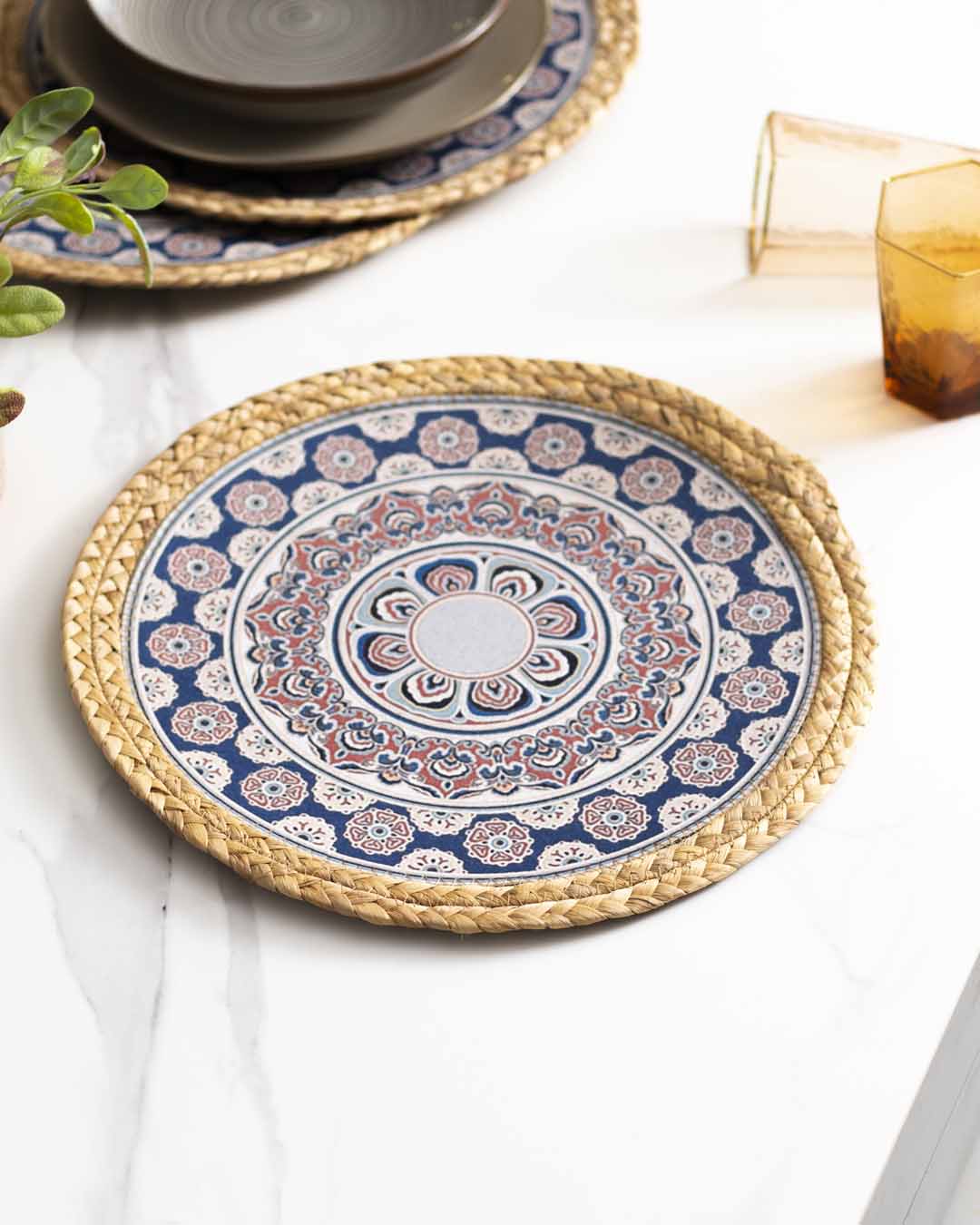 Boho Chic Mandala Placemat - The Decor Kart 