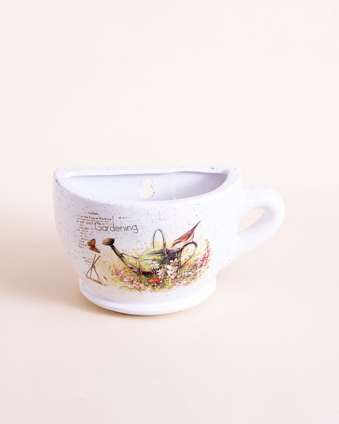 'Gardening' The Cup Wall Planter 