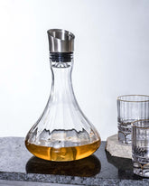 Waterfall Crystal Whiskey Decanter - The Decor Kart 