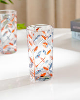 'Nature's Elegance' Embossed Tree Branches Glasses - Set of 6