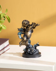 Angel Cherub Playing Violin 
