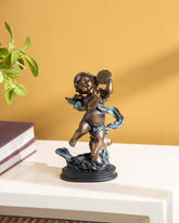 Angel Cherub Playing Tambourine 