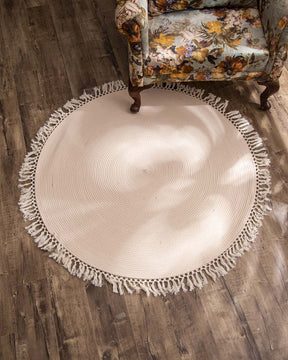 Vintage Bohemian Chic Round Floor Rug - The Decor Kart 
