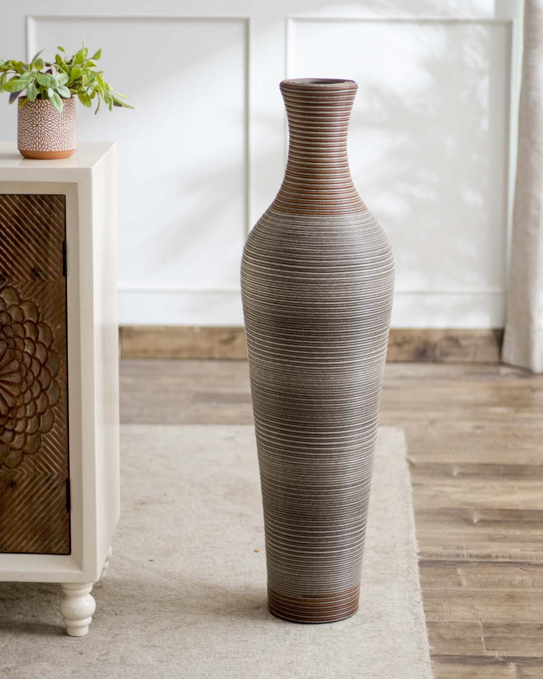Kendra Floor Vase - Large - The Decor Kart 