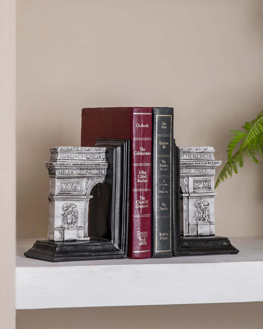 Arc de Triomphe Bookend Set - The Decor Kart