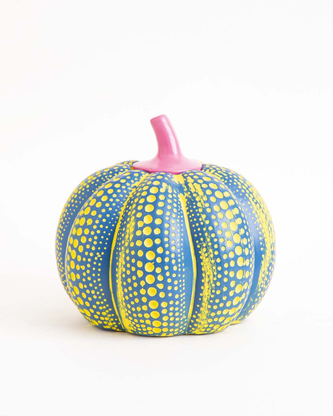 Polka Pumpkin Tabletop Decor - Green 