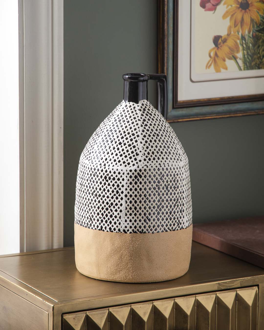 Textured Harmony Flower Vase - Large 