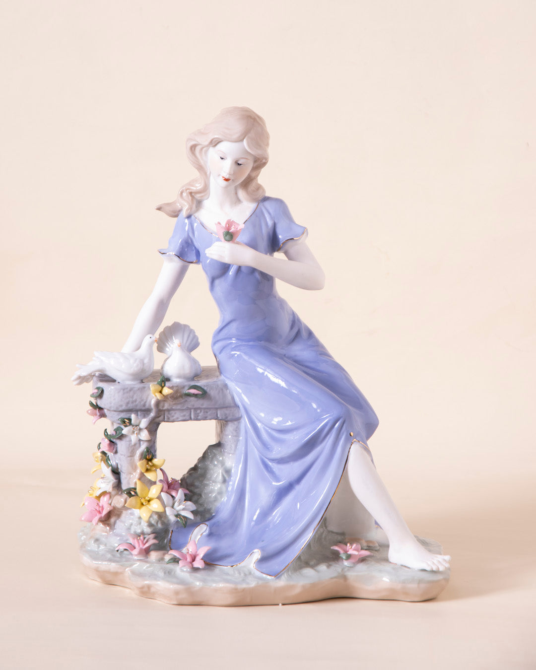 Time for Reflection - Fine Porcelain Figurine 