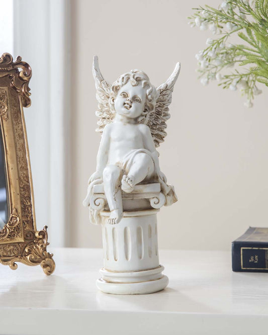 Adorable Cherub Decorative Accent - The Decor Kart