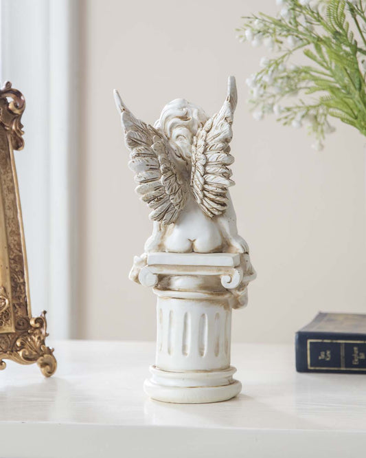 Adorable Cherub Decorative Accent - The Decor Kart