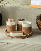 Natural Harmony 5-Piece Bath Set - White 