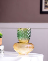 Hobnail Glass Vase - Small