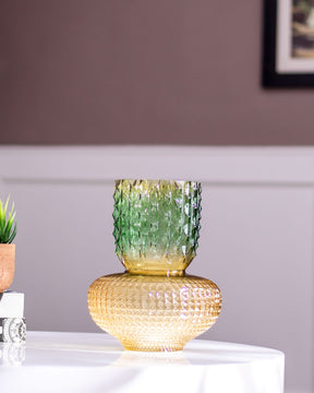 Hobnail Glass Vase - Small