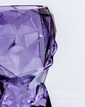 Abstract Human Face Glass Vase - Set of 3