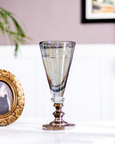 Alina Glass Vase - Grey