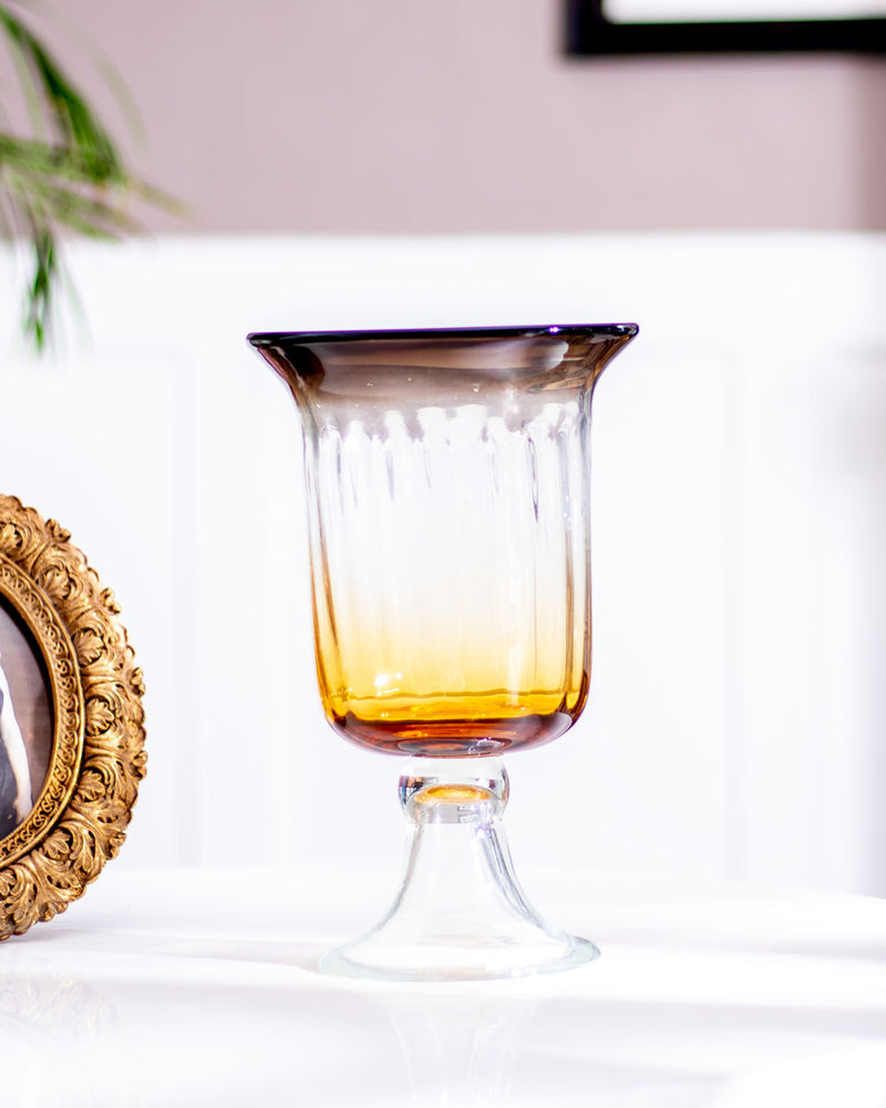 Golden Hour Glass Vase