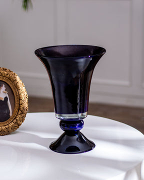 Byron Royal Blue Glass Vase