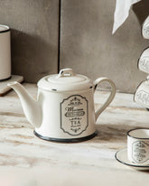 'Paris Maison De Famille' Ceramic Kettle 