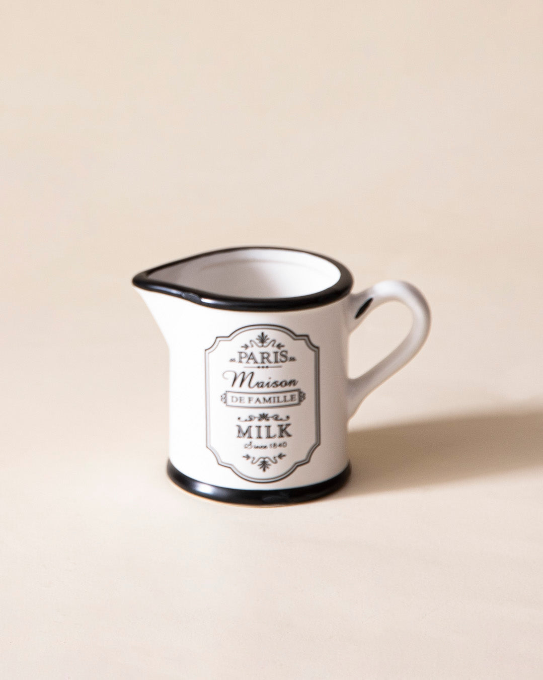 'Paris Maison De Famille' Sugar Canister + Milk Pot 