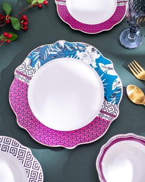 Elegant Grace - 24-Piece Dinner Set