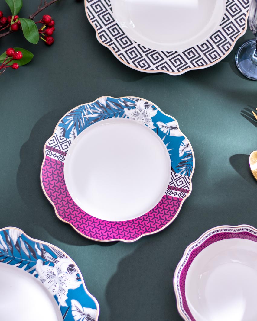 Elegant Grace - 24-Piece Dinner Set