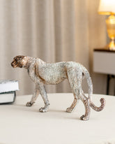 'Spots of Elegance' A Majestic Leopard Sculpture