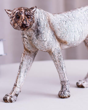 'Spots of Elegance' A Majestic Leopard Sculpture