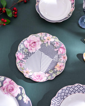 Floral Bloom - 24-Piece Dinner Set