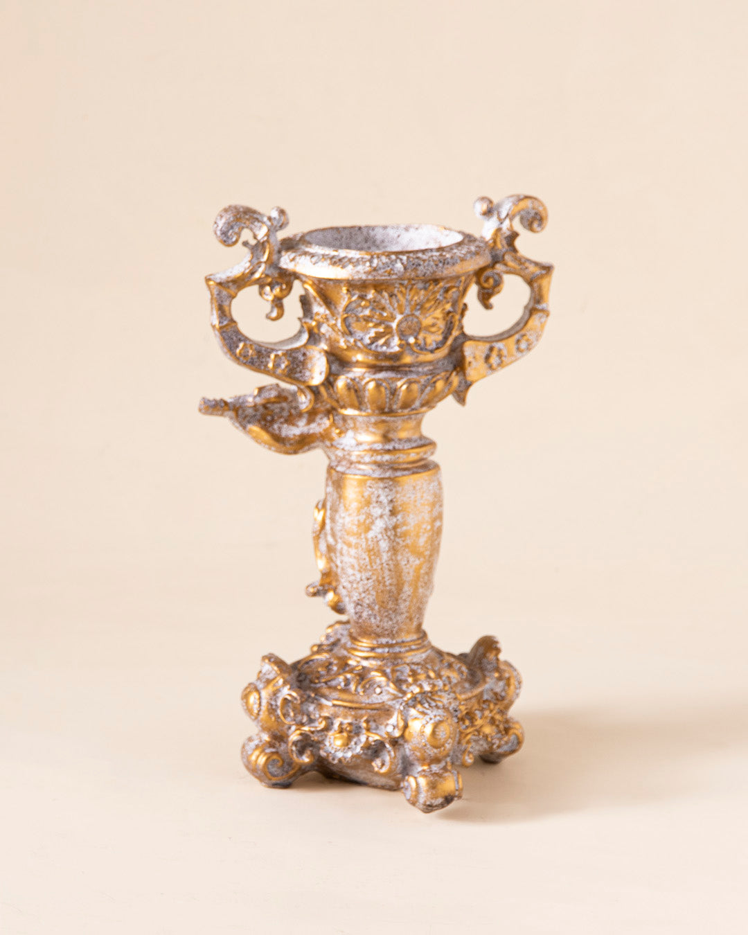 Adorable Angel Cherub Candle Stand 