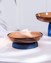 Nordic Amber + Blue Footed Bowl - Small