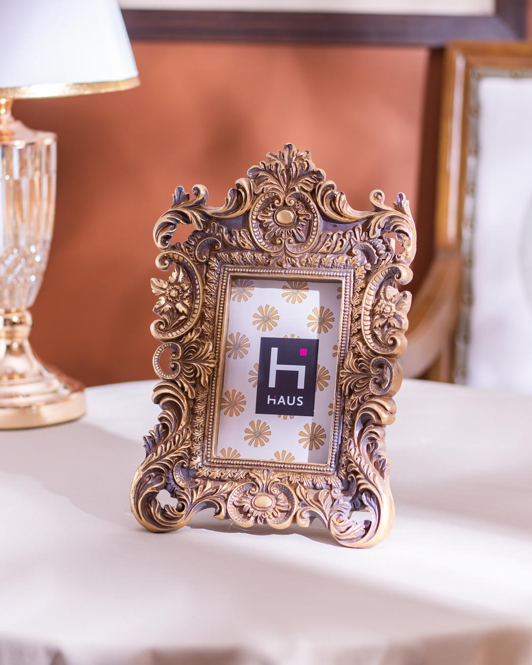 Admiral Photo Frame - Rustic Gold