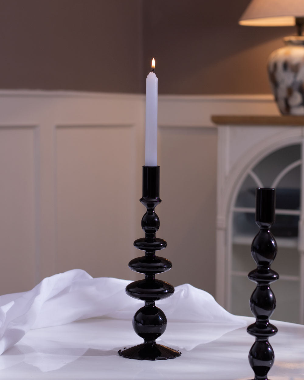 Taper Candle Holder - Black