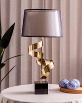 Elegant Metallic Glow Table Lamp