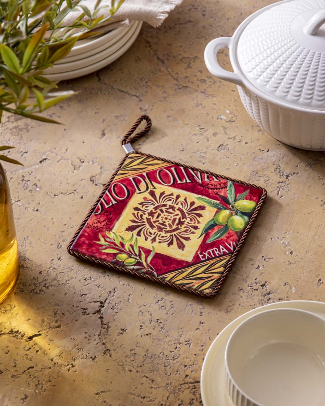'Fruity Fiesta' Wall Hanging Trivet 