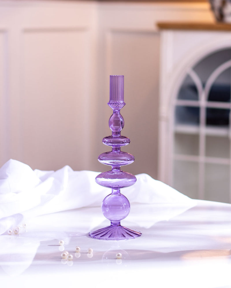 Taper Candle Holder - Purpel