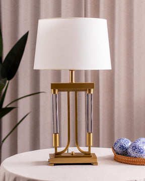 Luxe Exquisite Metallic Table Lamp