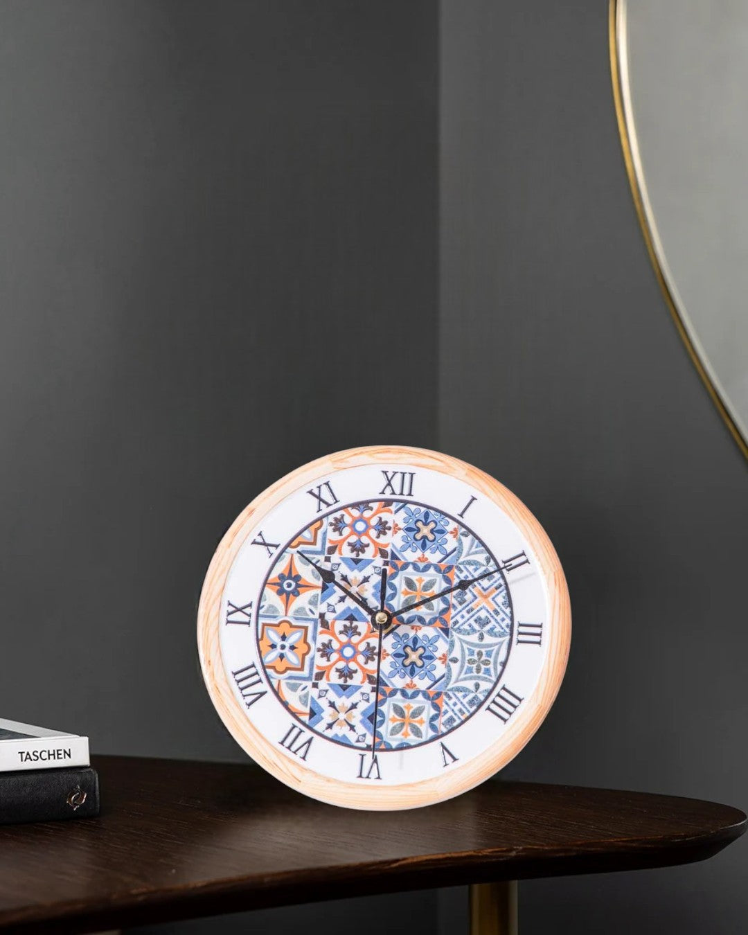 'Timeless Precision' Decorative Table Clock 