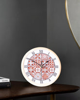 'Artfully Patterns' Decorative Table Clock 