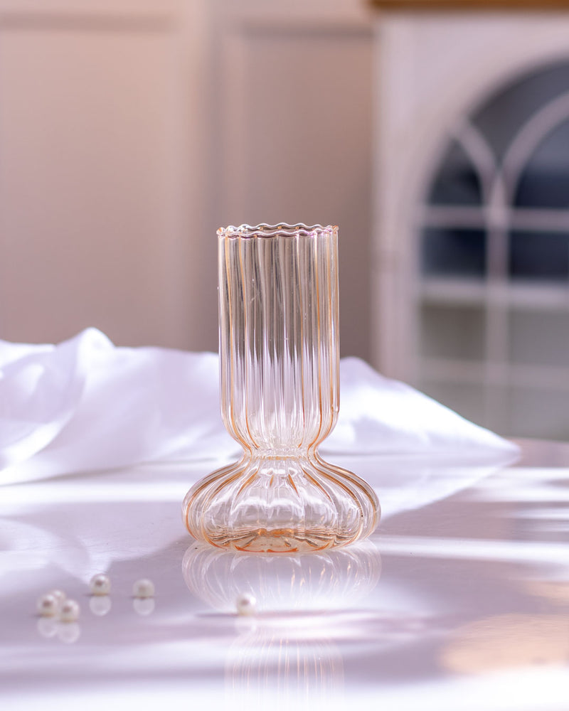 Tumbleweed Flower Glass Vase